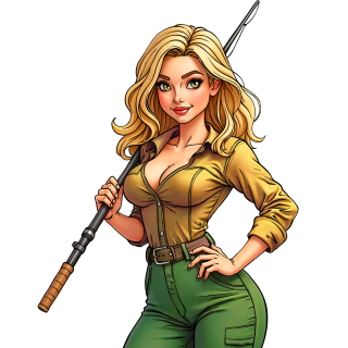 V.vegas welcome — outdoor adventure character
